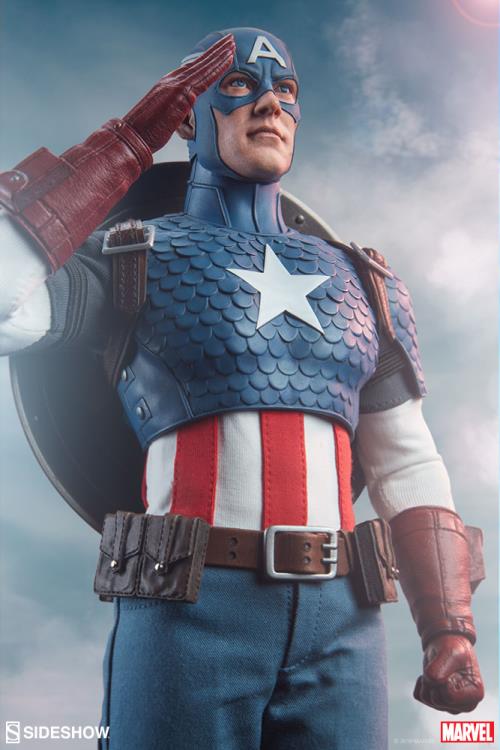Marvel Comics Captain America 1/6 Scale Figure Gallery Image 9