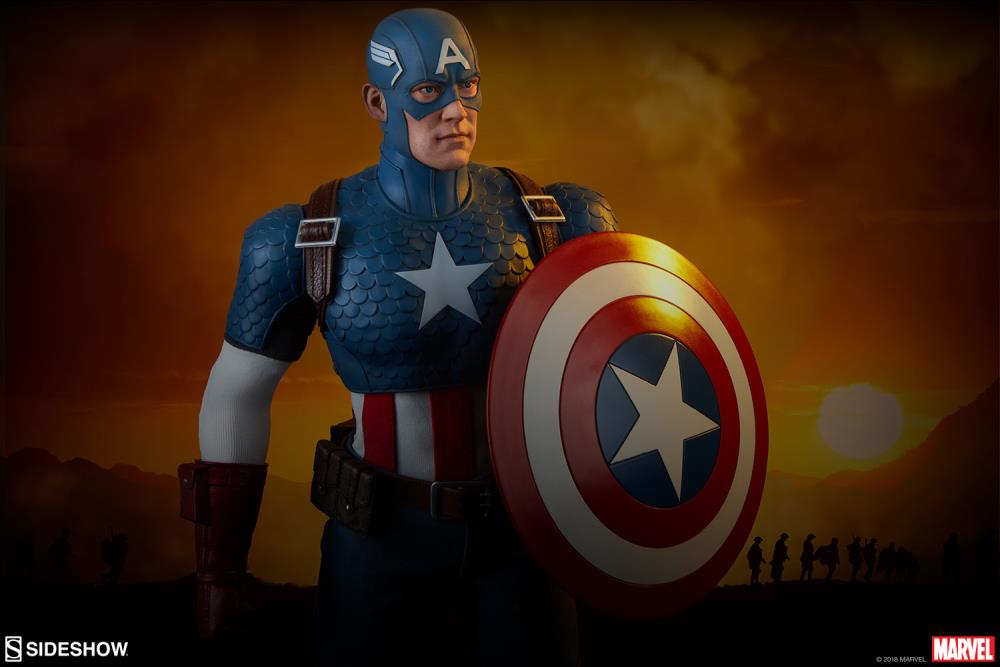 Marvel Comics Captain America 1/6 Scale Figure Gallery Image 11