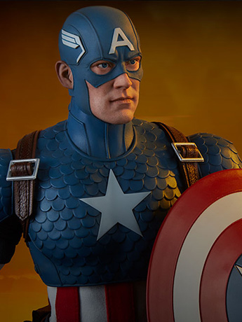 Marvel Comics Captain America 1/6 Scale Figure Gallery Image 2
