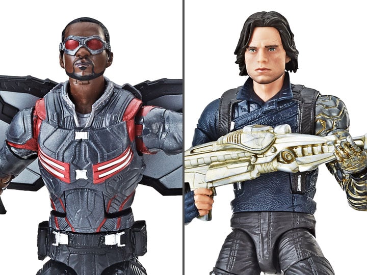 Avengers: Infinity War Marvel Legends Winter Soldier & Marvel’s Falcon Exclusive Two-Pack Gallery Image 1