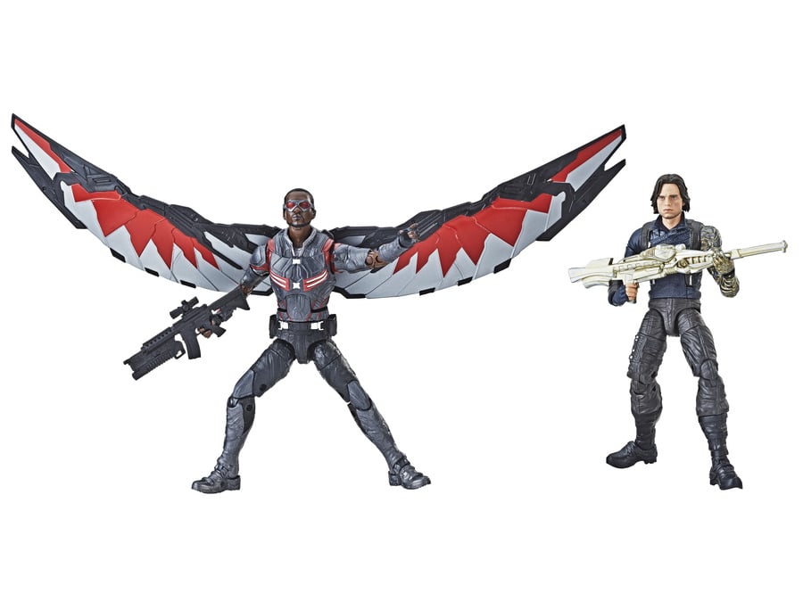 Avengers: Infinity War Marvel Legends Winter Soldier & Marvel’s Falcon Exclusive Two-Pack Gallery Image 3