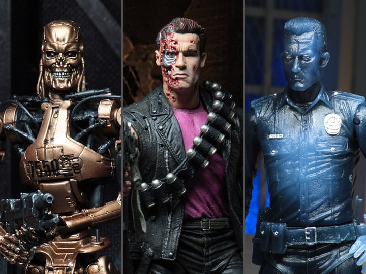 Terminator 2 Kenner Tribute Set of 3 Figures Gallery Image 1