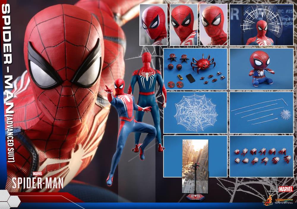 Marvel's Spider-Man VGM31 Spider-Man (Advanced Suit) 1/6 Scale Collectible Figure Gallery Image 17