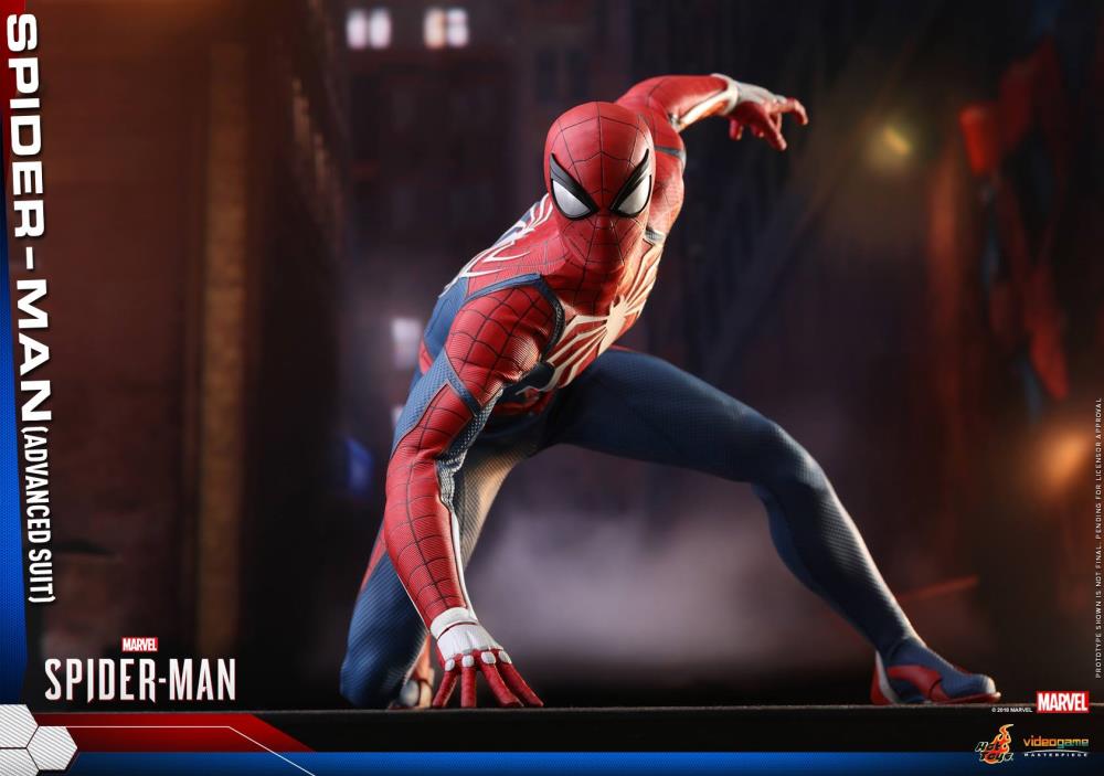 Marvel's Spider-Man VGM31 Spider-Man (Advanced Suit) 1/6 Scale Collectible Figure Gallery Image 9