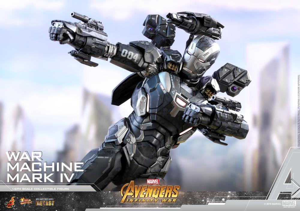 Avengers: Infinity War MMS499D26 War Machine Mark IV 1/6th Scale Collectible Figure Gallery Image 13