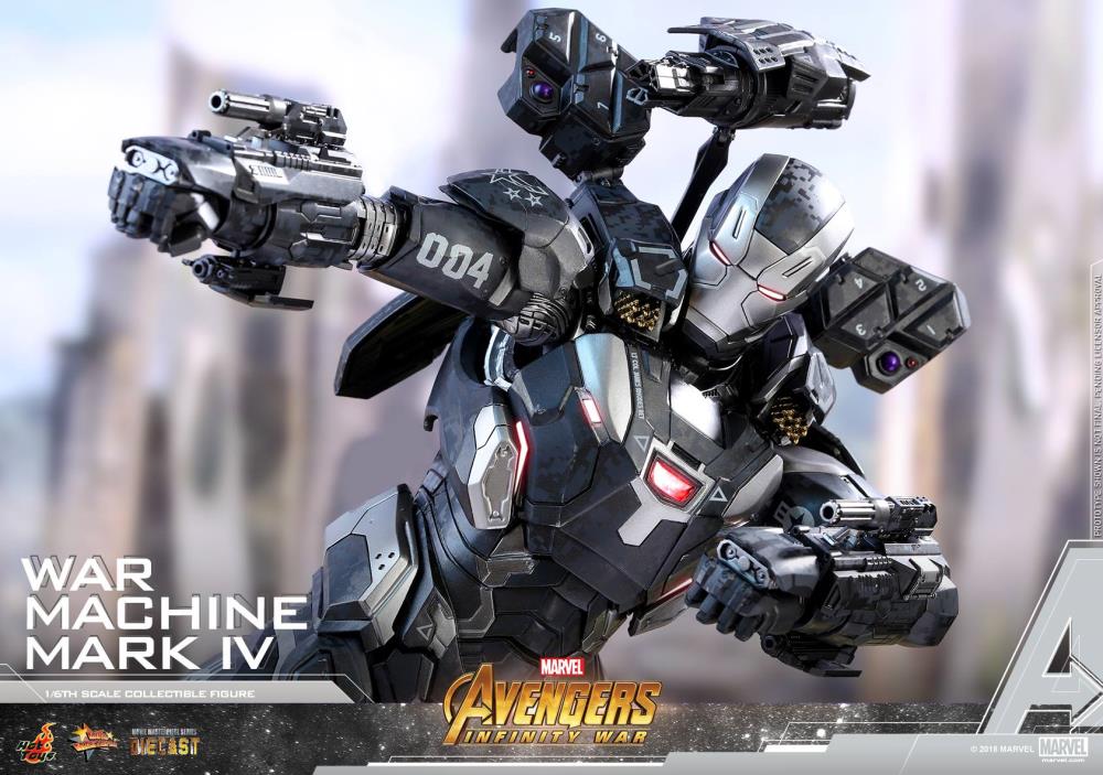 Avengers: Infinity War MMS499D26 War Machine Mark IV 1/6th Scale Collectible Figure Gallery Image 10