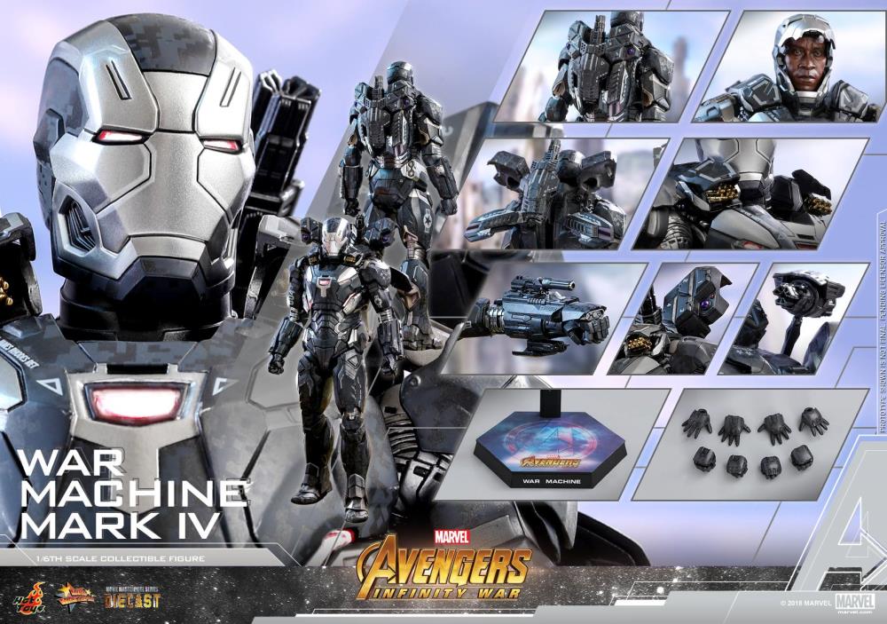Avengers: Infinity War MMS499D26 War Machine Mark IV 1/6th Scale Collectible Figure Gallery Image 16