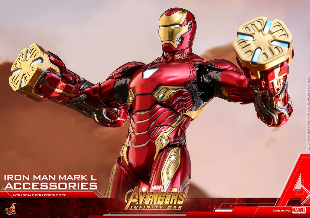 Avengers: Infinity War ACS004 Iron Man Mark L 1/6 Scale Accessory Set Gallery Image 13