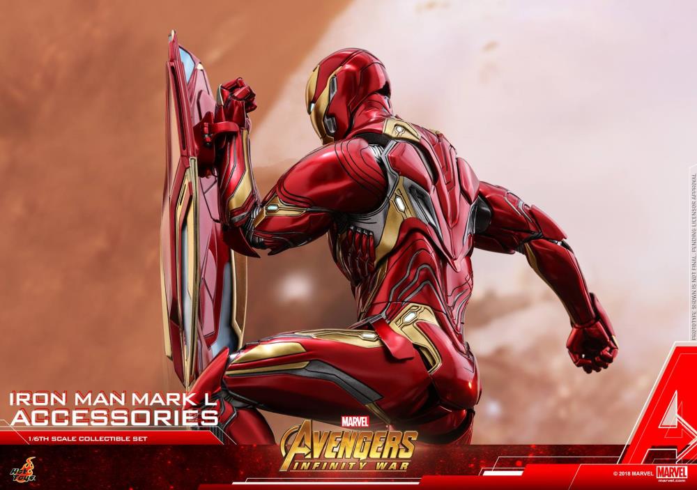 Avengers: Infinity War ACS004 Iron Man Mark L 1/6 Scale Accessory Set Gallery Image 19