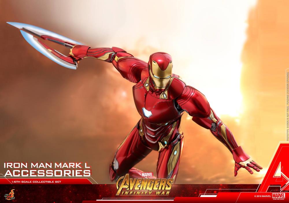 Avengers: Infinity War ACS004 Iron Man Mark L 1/6 Scale Accessory Set Gallery Image 16
