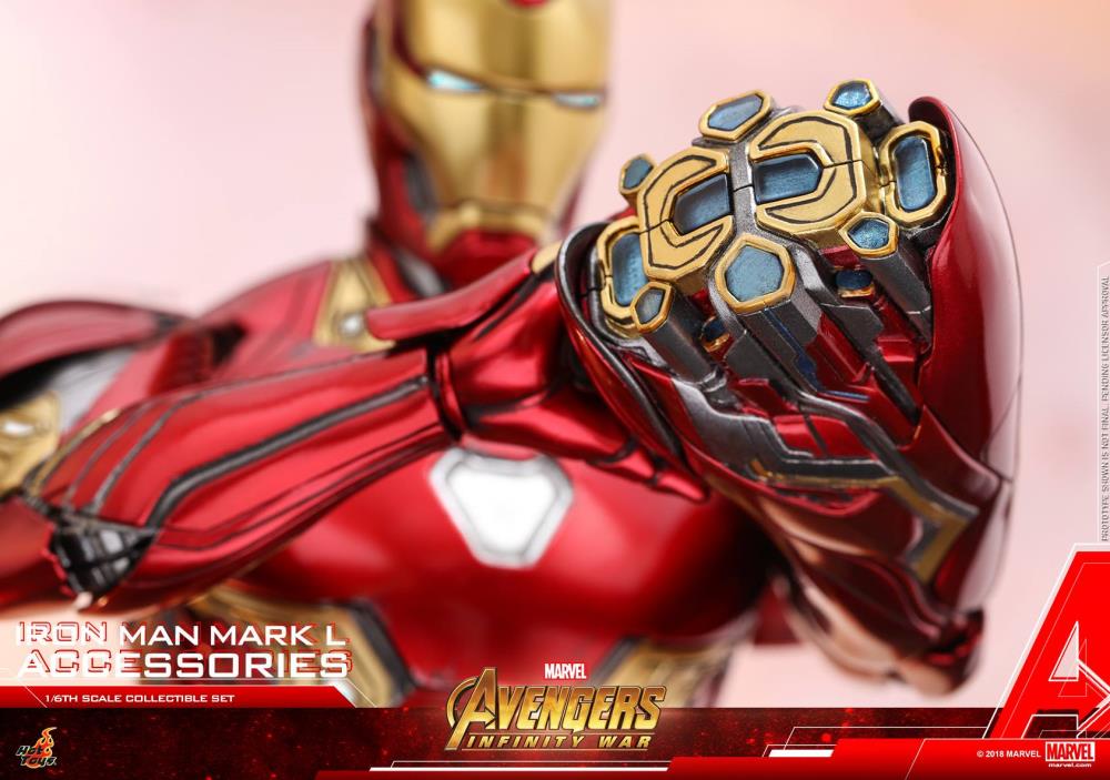 Avengers: Infinity War ACS004 Iron Man Mark L 1/6 Scale Accessory Set Gallery Image 14