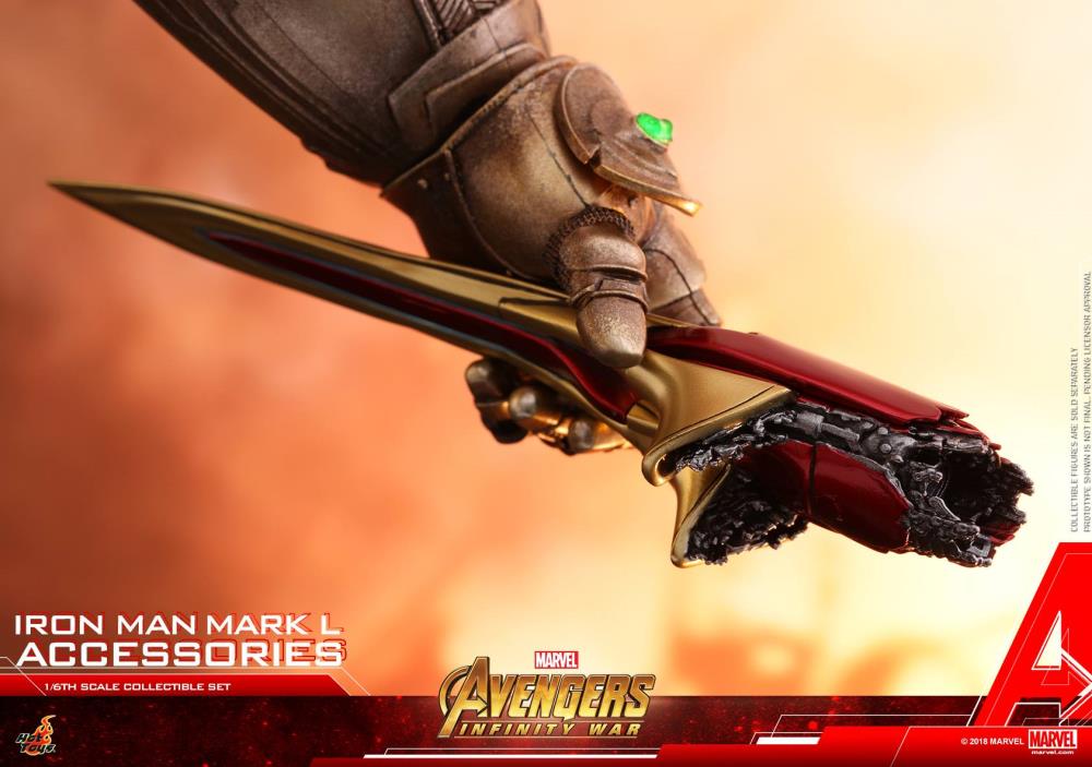 Avengers: Infinity War ACS004 Iron Man Mark L 1/6 Scale Accessory Set Gallery Image 15