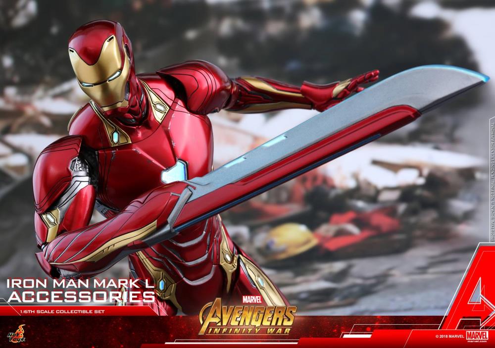 Avengers: Infinity War ACS004 Iron Man Mark L 1/6 Scale Accessory Set Gallery Image 17