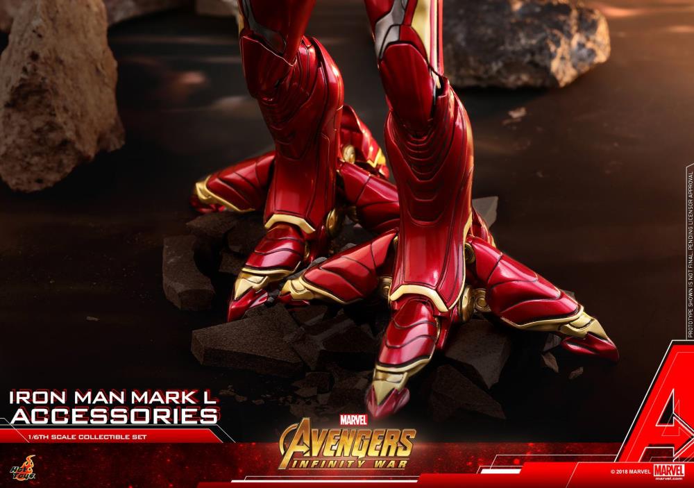Avengers: Infinity War ACS004 Iron Man Mark L 1/6 Scale Accessory Set Gallery Image 18
