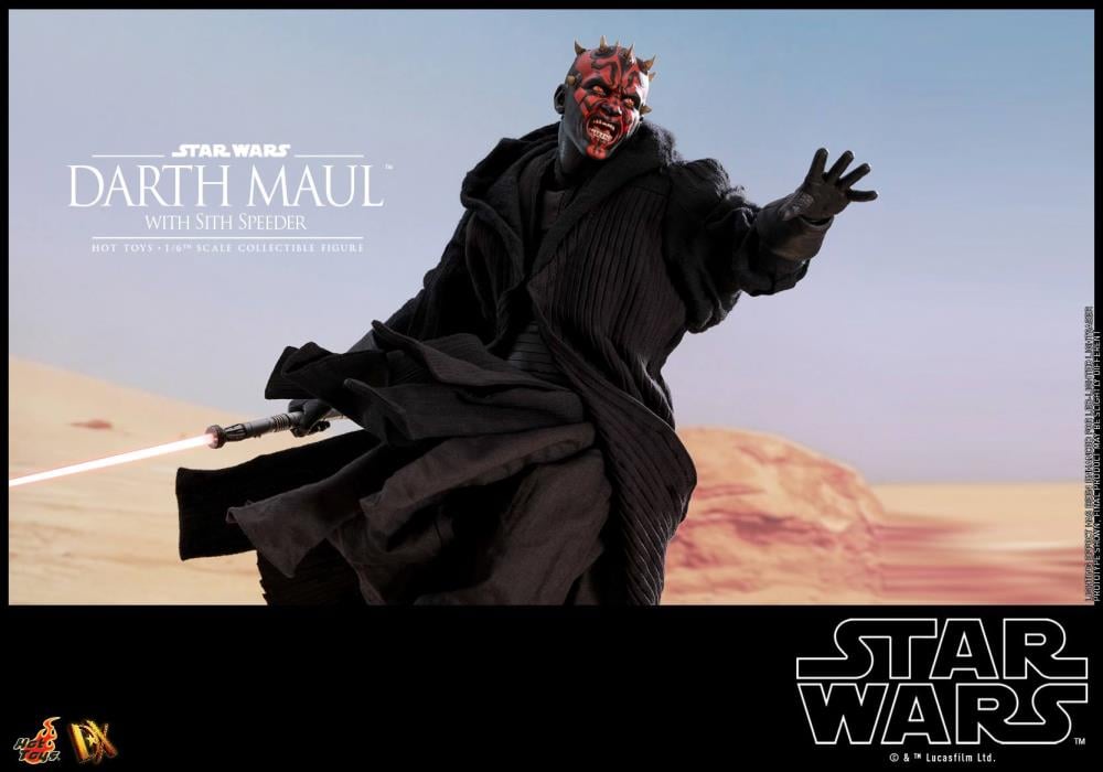Star Wars: The Phantom Menace DX17 Darth Maul With Speeder 1/6 Scale Collectible Figure Gallery Image 13