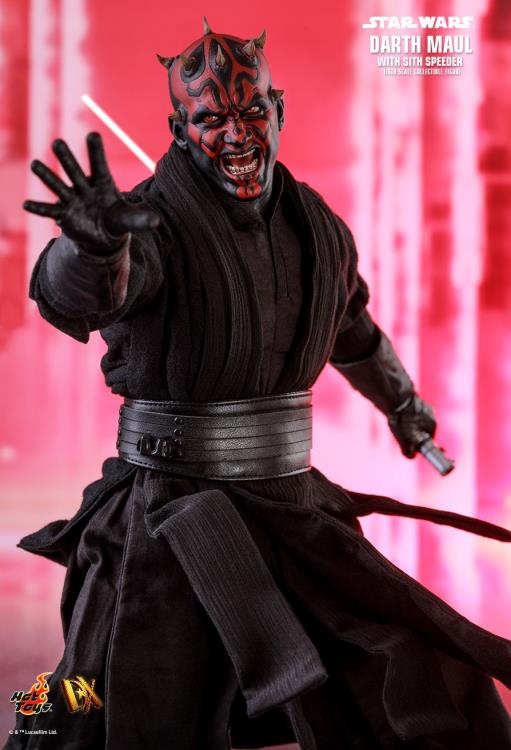 Star Wars: The Phantom Menace DX17 Darth Maul With Speeder 1/6 Scale Collectible Figure Gallery Image 3