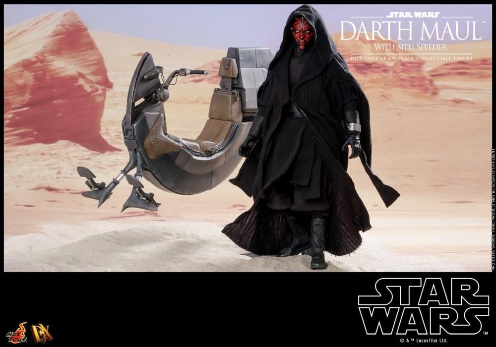 Star Wars: The Phantom Menace DX17 Darth Maul With Speeder 1/6 Scale Collectible Figure Gallery Image 19