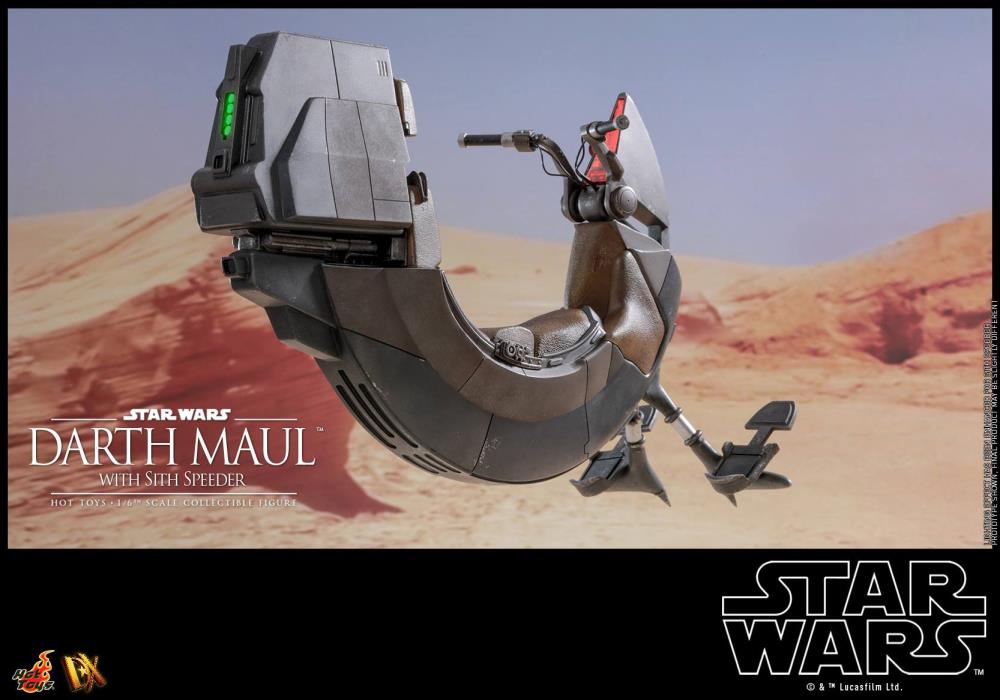 Star Wars: The Phantom Menace DX17 Darth Maul With Speeder 1/6 Scale Collectible Figure Gallery Image 14