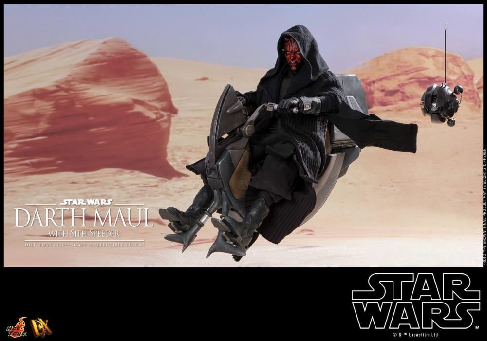 Star Wars: The Phantom Menace DX17 Darth Maul With Speeder 1/6 Scale Collectible Figure Gallery Image 16