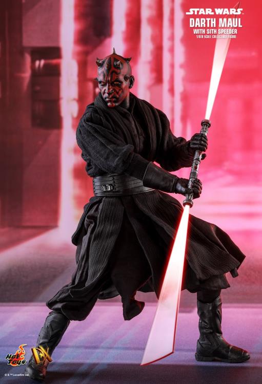 Star Wars: The Phantom Menace DX17 Darth Maul With Speeder 1/6 Scale Collectible Figure Gallery Image 4