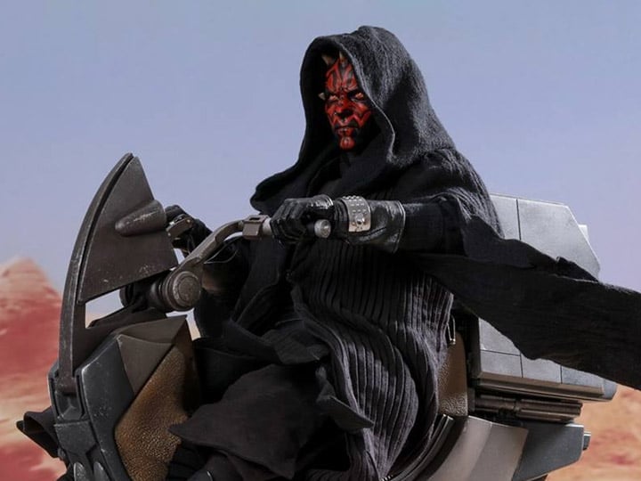 Star Wars: The Phantom Menace DX17 Darth Maul With Speeder 1/6 Scale Collectible Figure Gallery Image 1