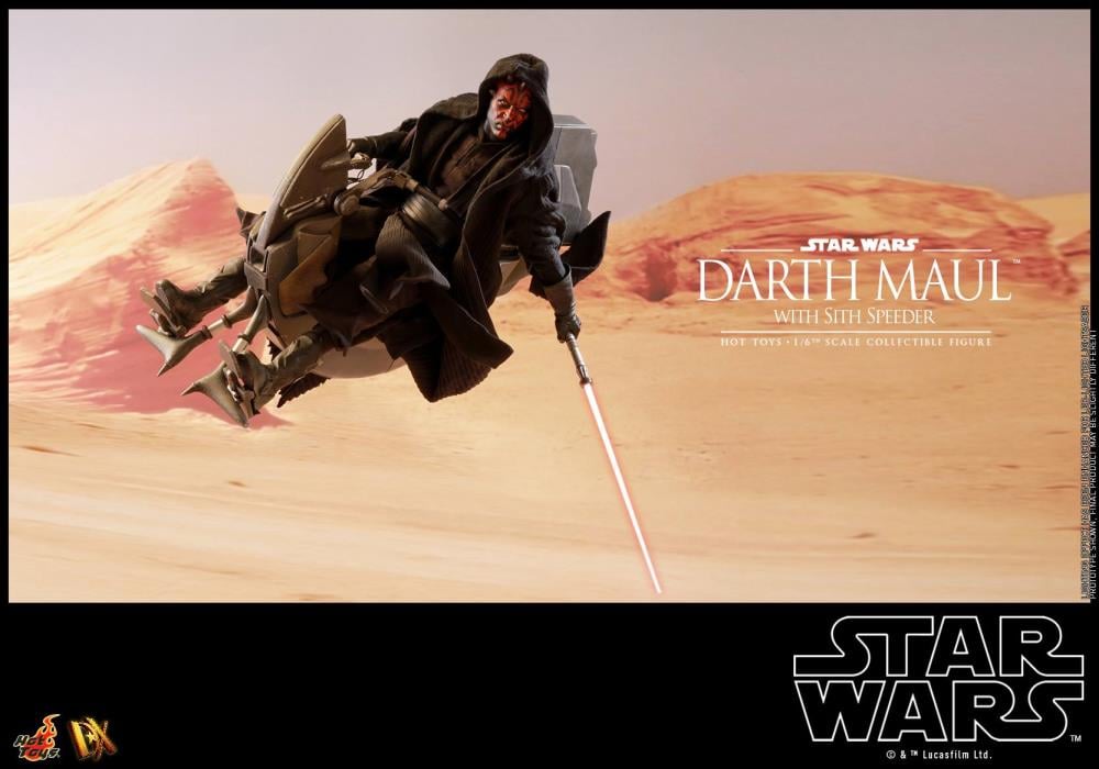 Star Wars: The Phantom Menace DX17 Darth Maul With Speeder 1/6 Scale Collectible Figure Gallery Image 18