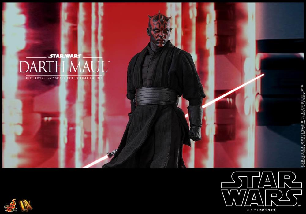 Star Wars: The Phantom Menace DX16 Darth Maul 1/6 Scale Collectible Figure Gallery Image 13