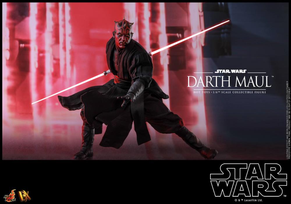 Star Wars: The Phantom Menace DX16 Darth Maul 1/6 Scale Collectible Figure Gallery Image 8