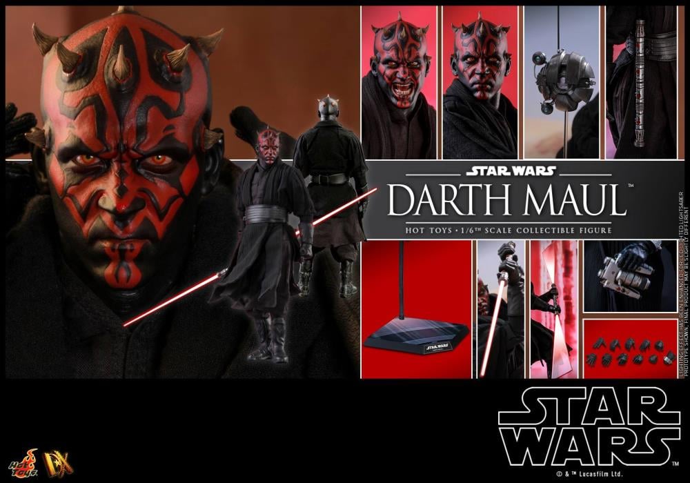 Star Wars: The Phantom Menace DX16 Darth Maul 1/6 Scale Collectible Figure Gallery Image 16
