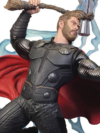 Avengers: Infinity War Marvel Milestones Thor Statue Gallery Image 2