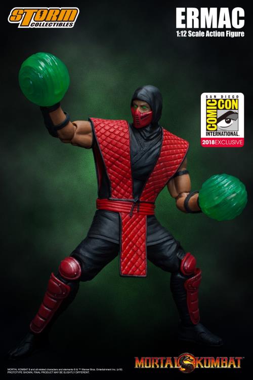Mortal Kombat Ermac 1/12 Scale SDCC 2018 Exclusive Action Figure Gallery Image 3