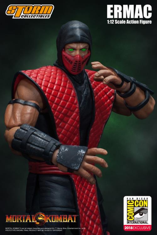 Mortal Kombat Ermac 1/12 Scale SDCC 2018 Exclusive Action Figure Gallery Image 6