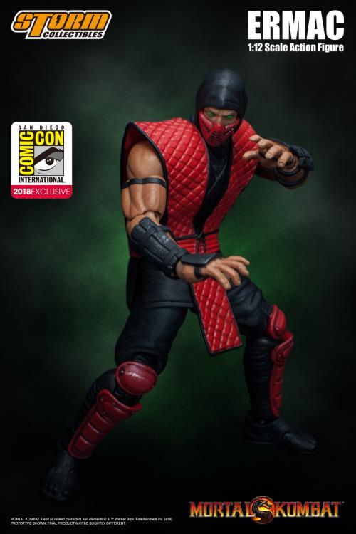 Mortal Kombat Ermac 1/12 Scale SDCC 2018 Exclusive Action Figure Gallery Image 5