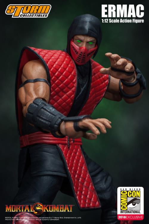 Mortal Kombat Ermac 1/12 Scale SDCC 2018 Exclusive Action Figure