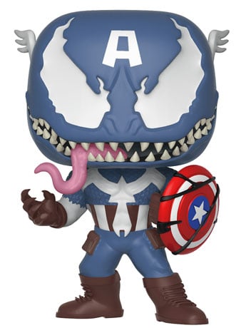 Pop! Marvel: Venom Series - Venomized Captain America Gallery Image 2