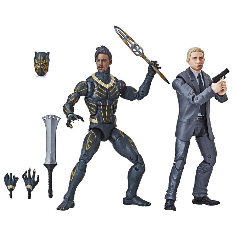 Black Panther Marvel Legends Everett Ross and Erik Killmonger Exclusive Two-Pack Gallery Image 11
