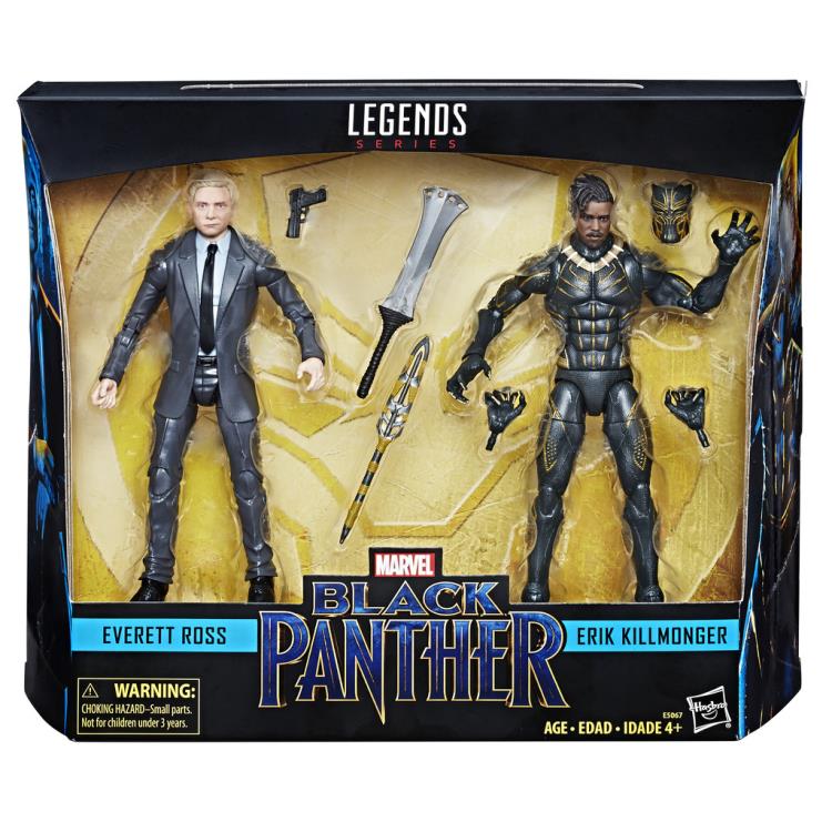 Black Panther Marvel Legends Everett Ross and Erik Killmonger Exclusive Two-Pack Gallery Image 12