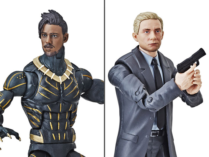 Black Panther Marvel Legends Everett Ross and Erik Killmonger Exclusive Two-Pack Gallery Image 1