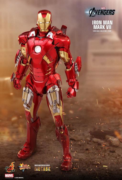 The Avengers MMS500D27 Iron Man Mark VII 1/6 Scale Collectible Figure Gallery Image 15