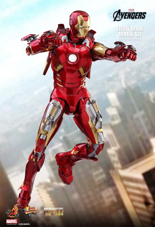 The Avengers MMS500D27 Iron Man Mark VII 1/6 Scale Collectible Figure Gallery Image 13