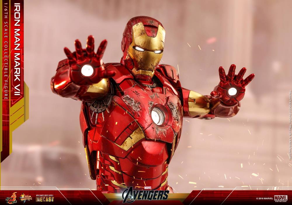 The Avengers MMS500D27 Iron Man Mark VII 1/6 Scale Collectible Figure Gallery Image 24