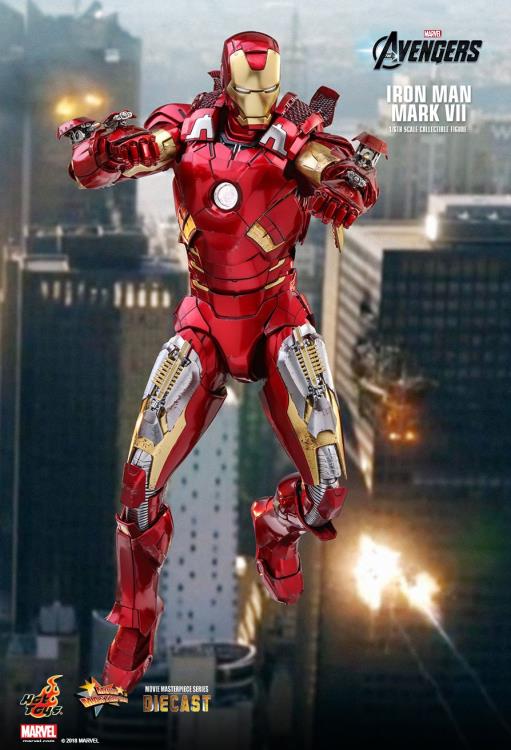 The Avengers MMS500D27 Iron Man Mark VII 1/6 Scale Collectible Figure Gallery Image 21