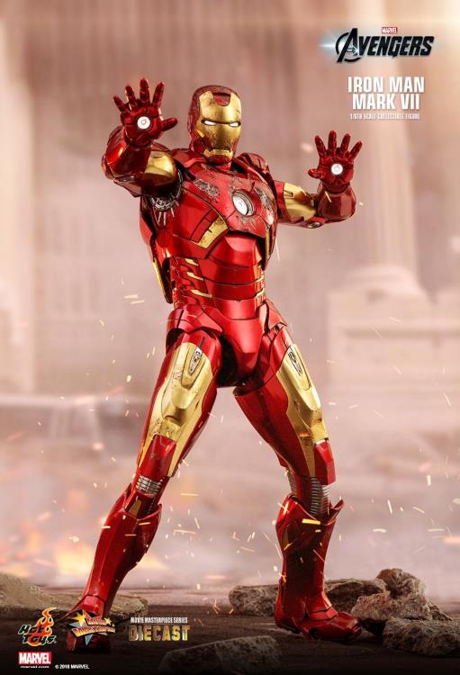 The Avengers MMS500D27 Iron Man Mark VII 1/6 Scale Collectible Figure Gallery Image 6