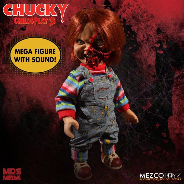 13　606N7パ MEZCO チャイルドプレイ3 チャッキー値下げ不可本日のみ Mezco Pizza Face Chucky | Talking Chucky Doll