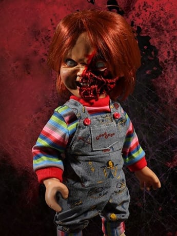 Mezco Pizza Face Chucky | Talking Chucky Doll