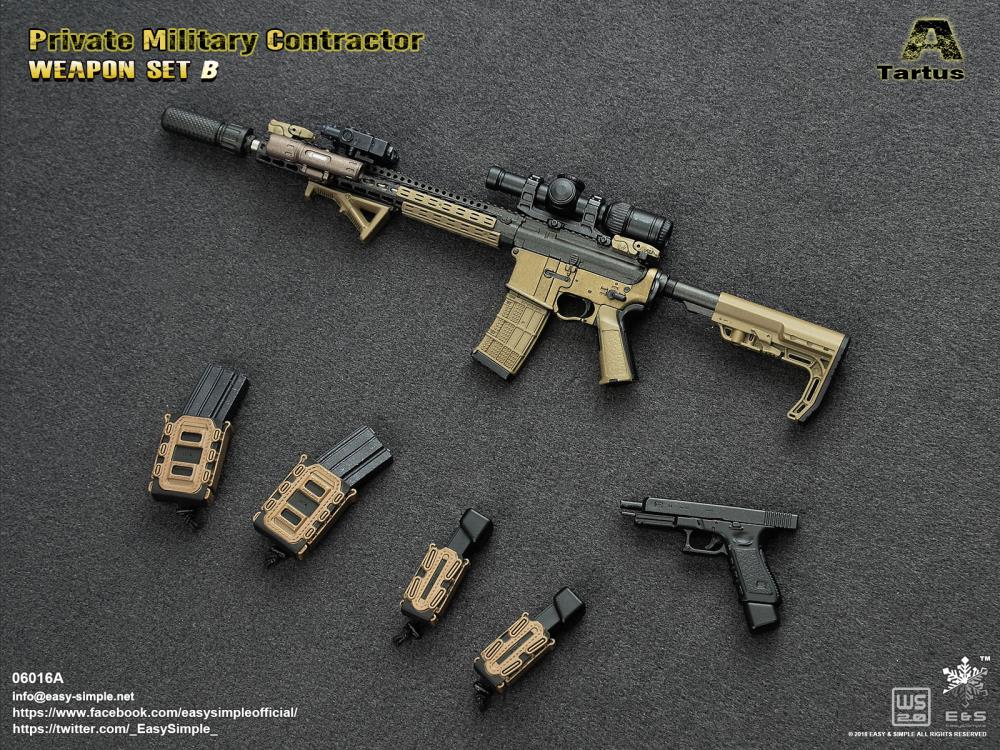 Private Military Contractor 1/6 Scale Weapon Set B (Tartus) Gallery Image 5