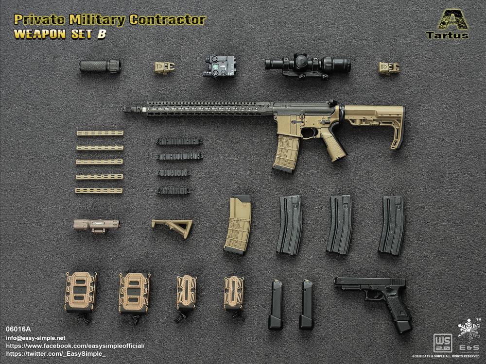 Private Military Contractor 1/6 Scale Weapon Set B (Tartus) Gallery Image 4