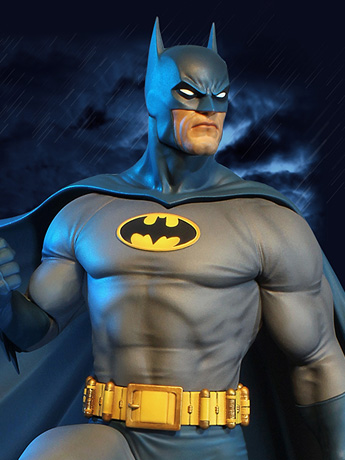 DC Comics Super Powers Collection Batman Maquette Gallery Image 2