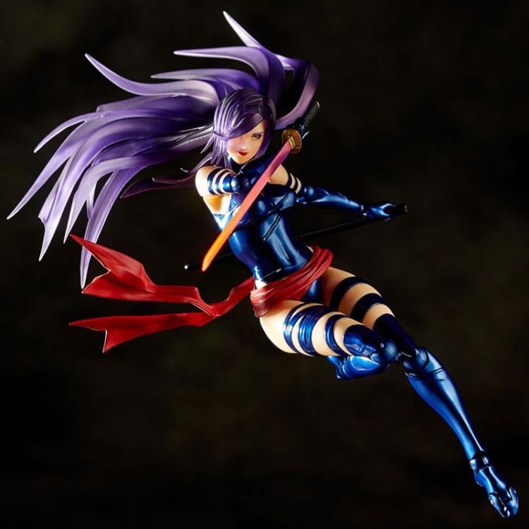 Marvel Amazing Yamaguchi Revoltech No.010 Psylocke Action Figure Gallery Image 10
