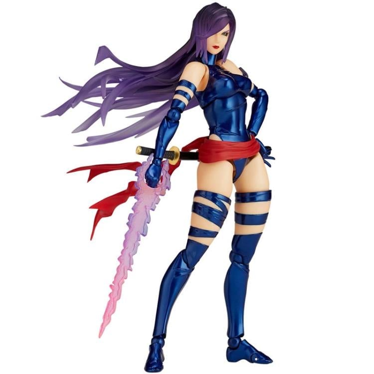 Marvel Amazing Yamaguchi Revoltech No.010 Psylocke Action Figure Gallery Image 3